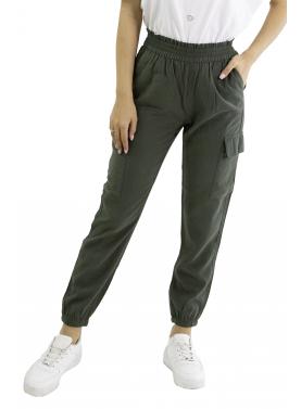 Pantaloni cargo leggeri con elastico Only